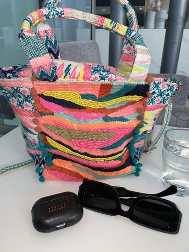 Customer photo review of Daphne Embellished Mini Bag