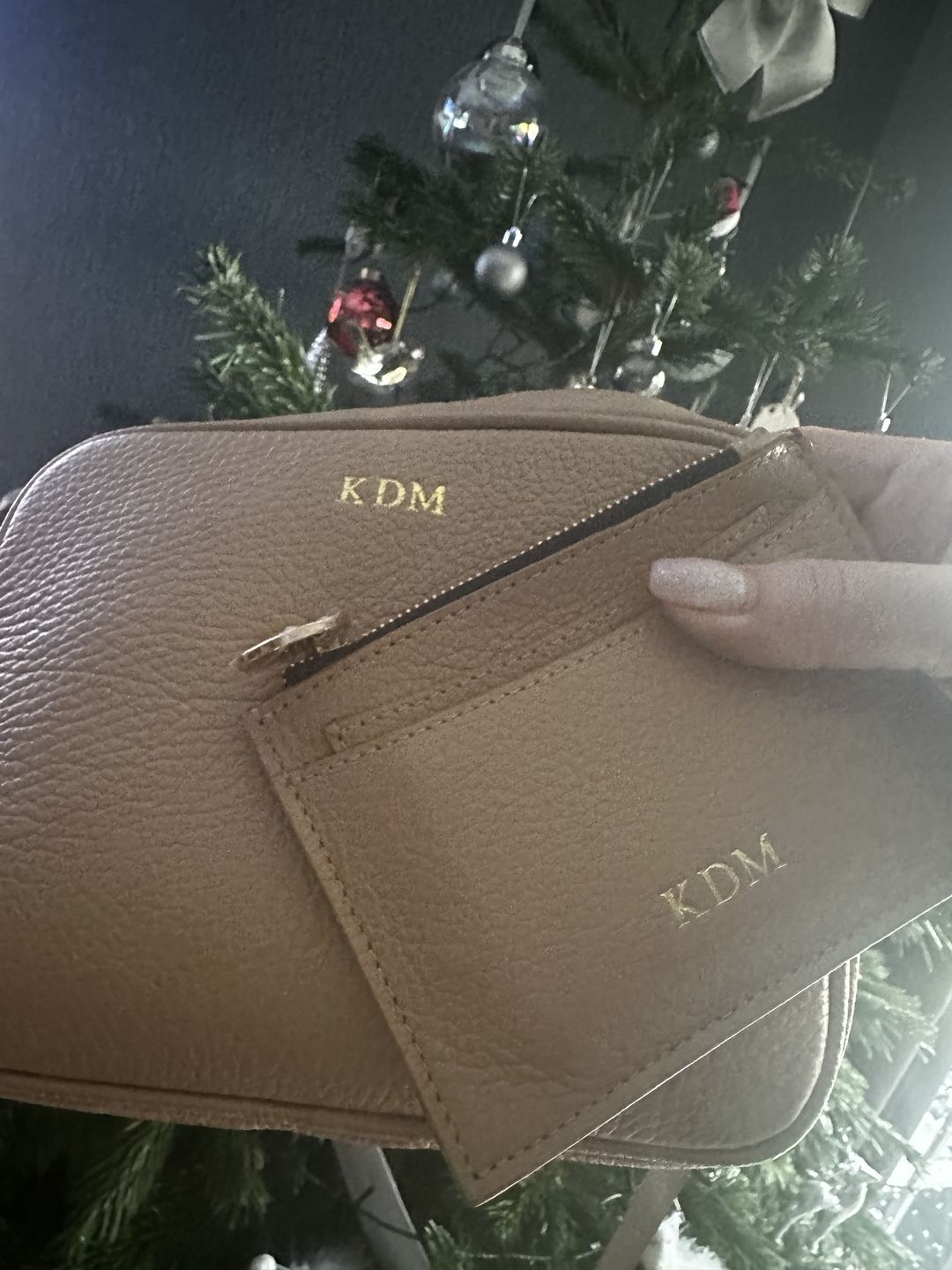 Customer photo review of Leather Lady Cross Body Bag