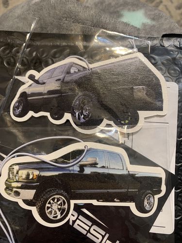Customer photo review of Two Custom Air Fresheners