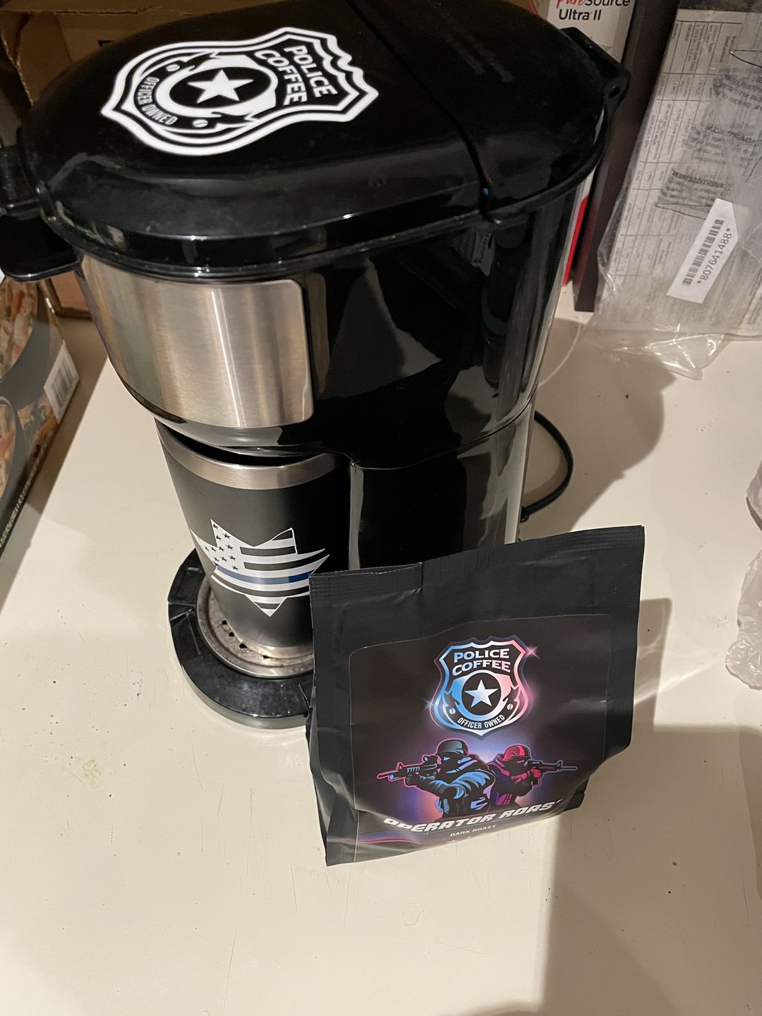 Customer photo review of Operator Blend