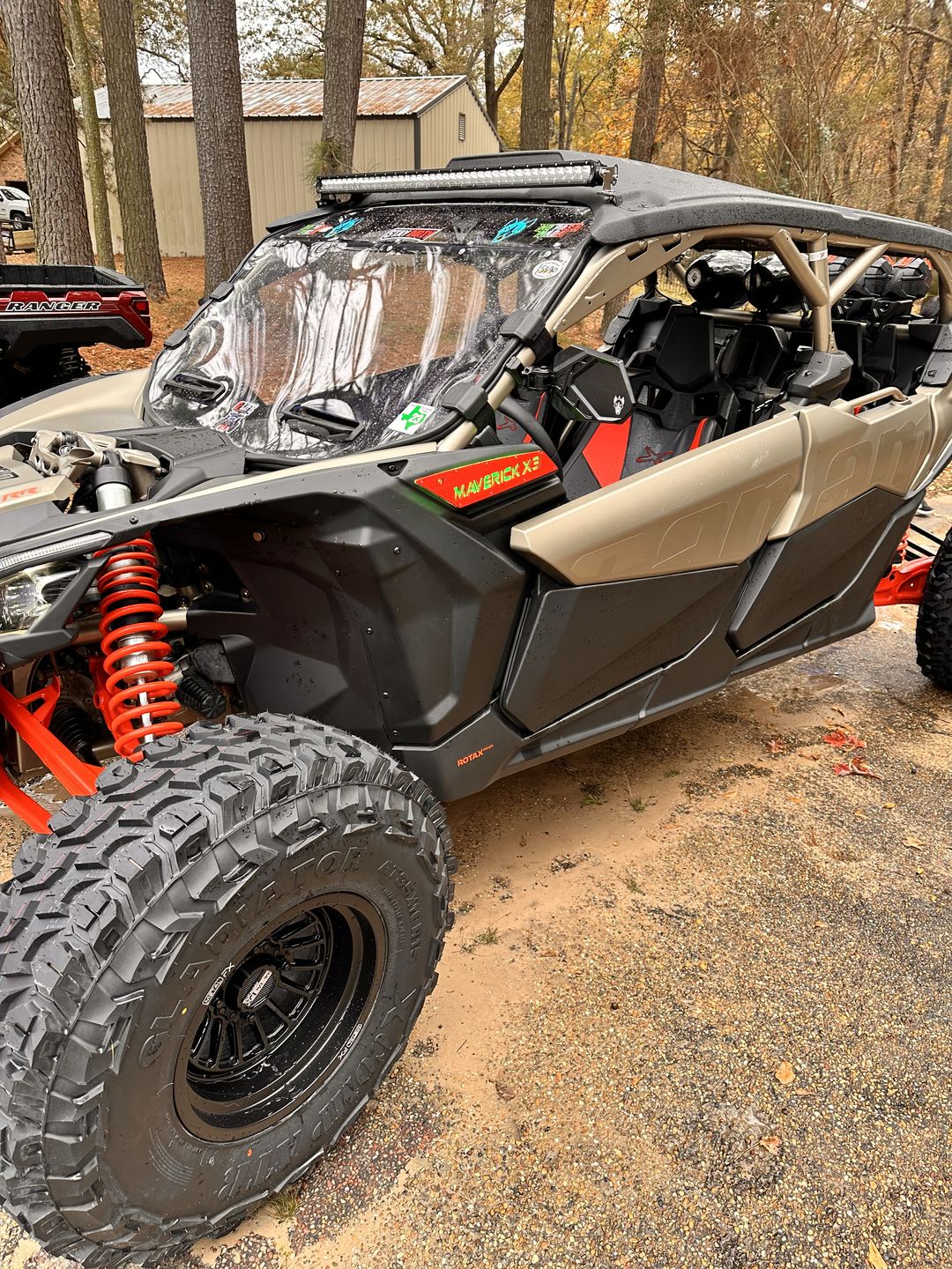 Customer photo review of Cuero Pro UTV Side Mirror (Set of Two)