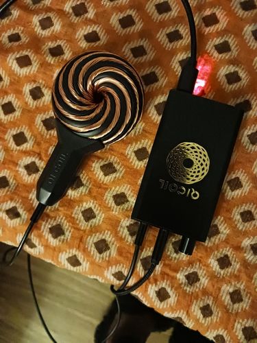 Customer photo review of Qi Coil™ Mini Legacy Single: Mobile Rife & PEMF Therapy