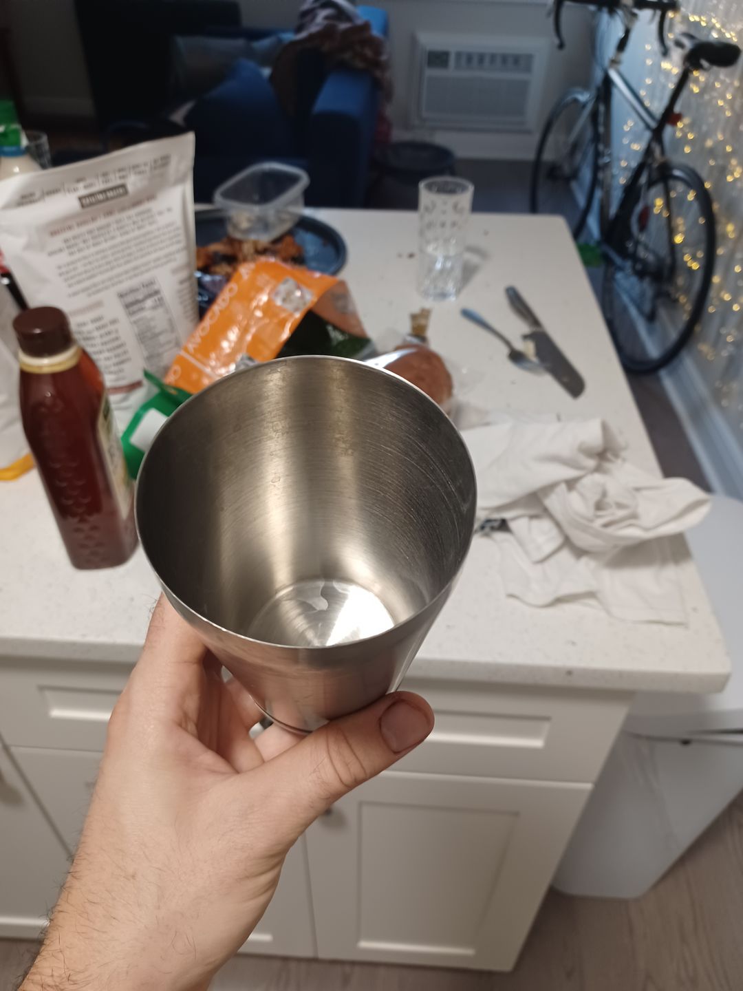 Customer photo review of Weighted Shaker Tins Set