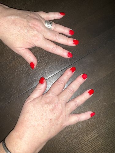 Fotorecensie van een klant over Fiber base coat "Studios Didier" Octagon, 8ml