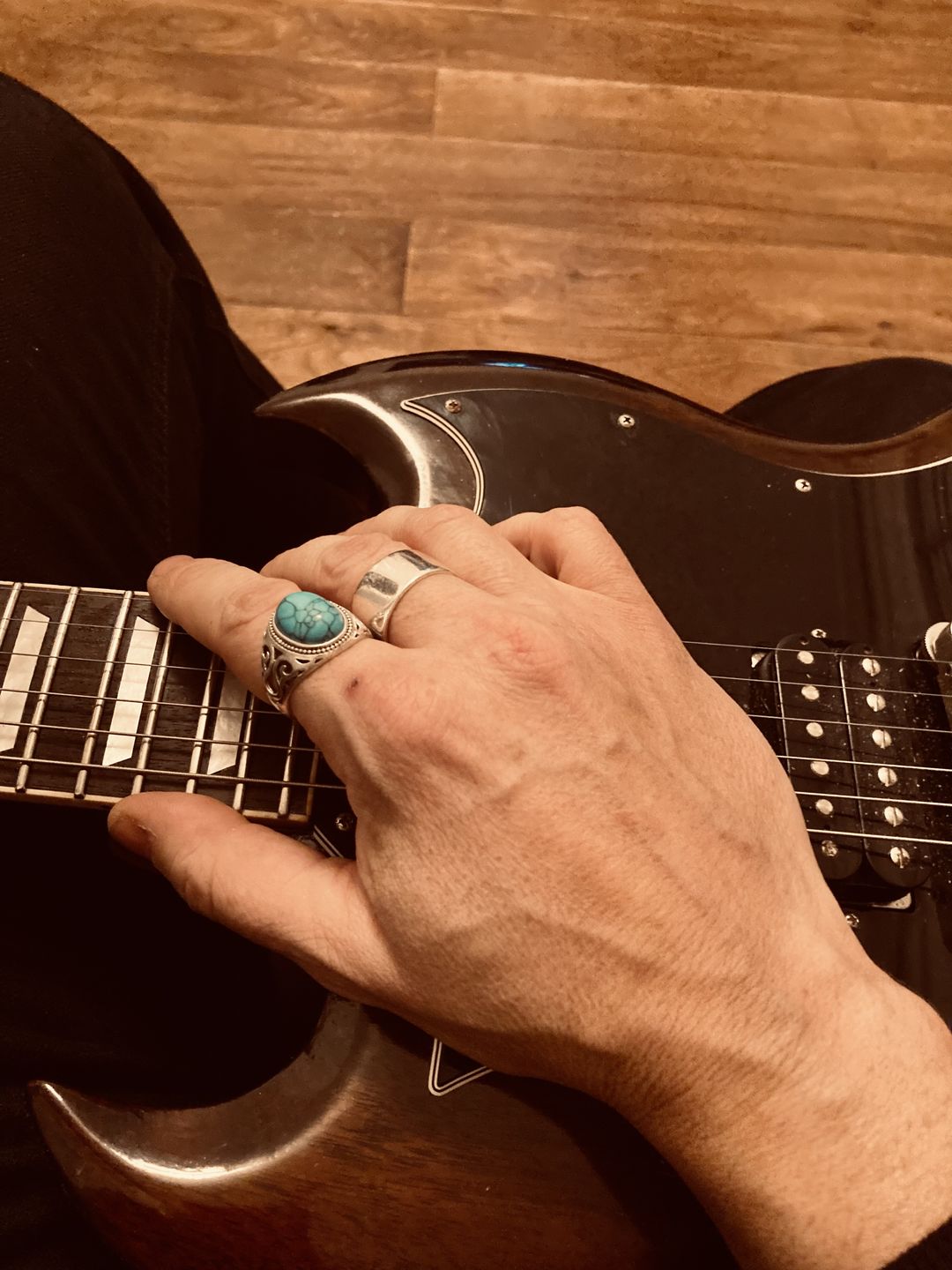 Customer photo review of Blue Eyes- 925 Silver