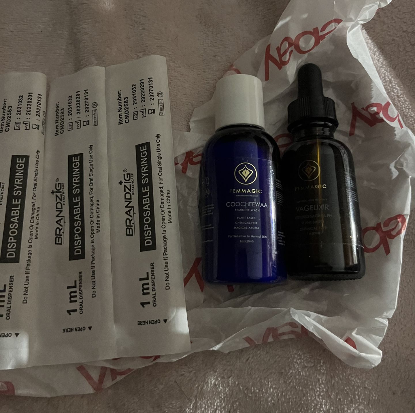 Customer photo review of Coocheewa + Vagelixir Travel Size  - Bundle
