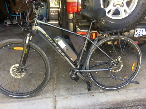 Customer photo review of 36V 20Ah / 720Wh Downtube Samsung eBike Battery CPPOLC36-20