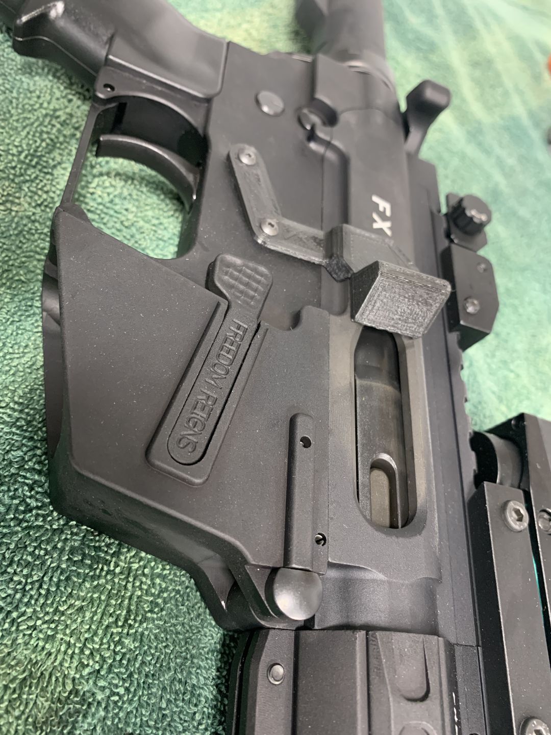 Customer photo review of FX-9 Blast Deflector V3
