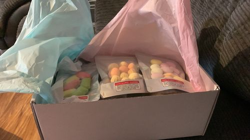 Customer photo review of Freeze Dried Candy Mystery Box