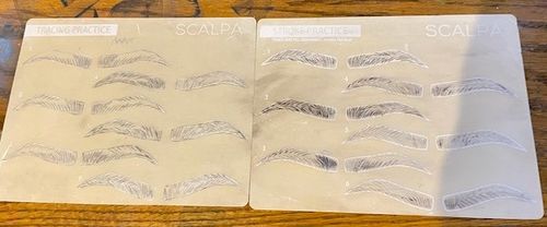 Customer photo review of Microblading Training Kit