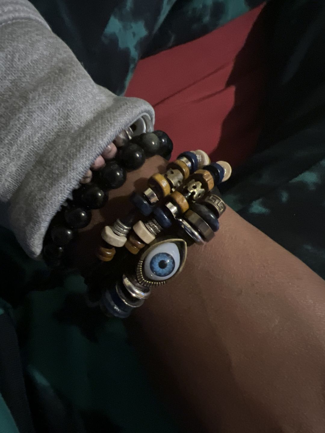 Customer photo review of Anti-jealousy Evil Eye Bracelet