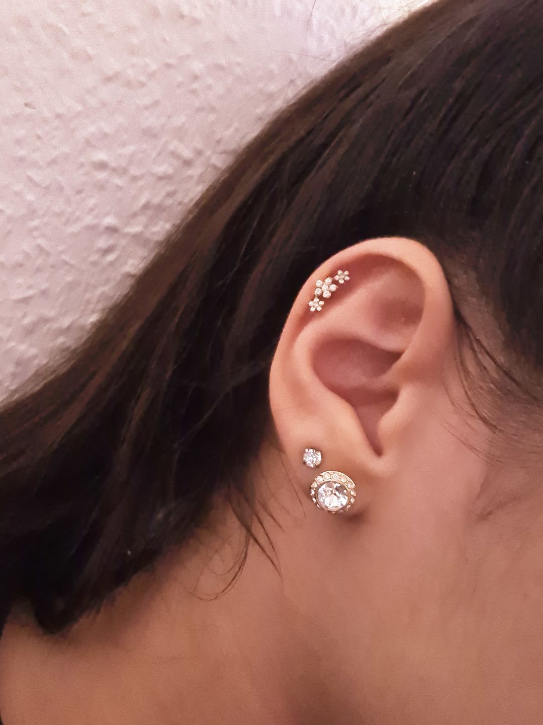Customer photo review of Flowerish Piercing | Titan