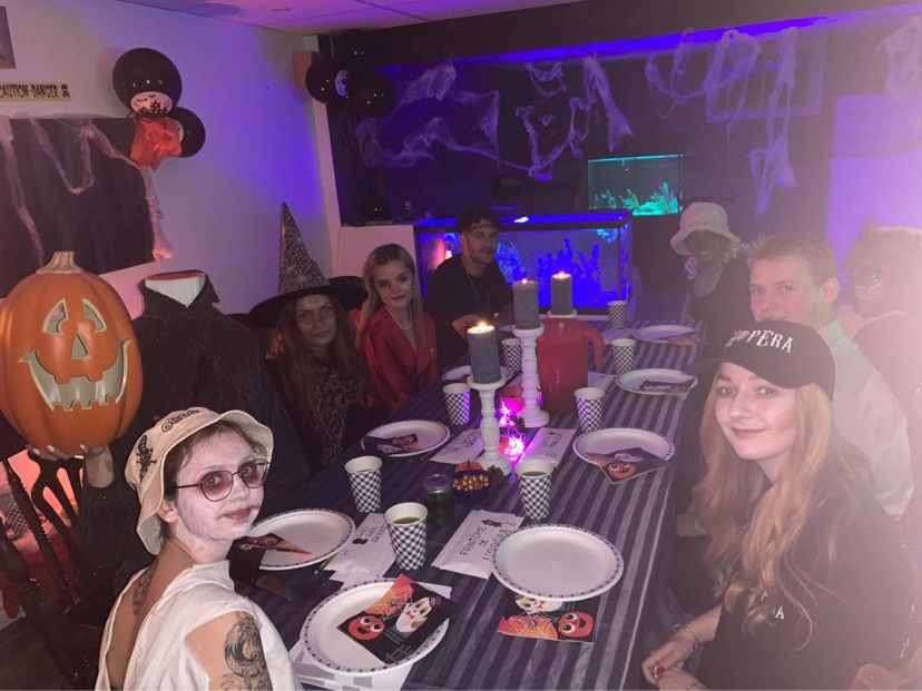 Customer photo review of Halloween Murder Mystery Game Kit - Monster Mansion