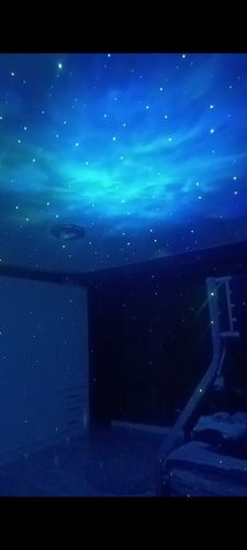 Customer photo review of Astro Galaxy Projector HD Light - With timer and remote