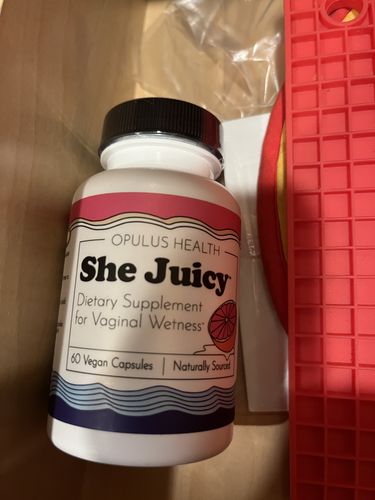 Customer photo review of Flower Power® 'She Juicy' Vaginal Moisture Supplement (60ct/ea)