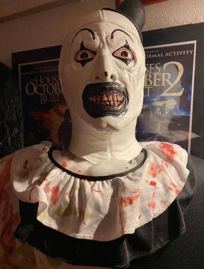 Customer photo review of Film Terrifier 2 Art the Clown Cosplay Costume