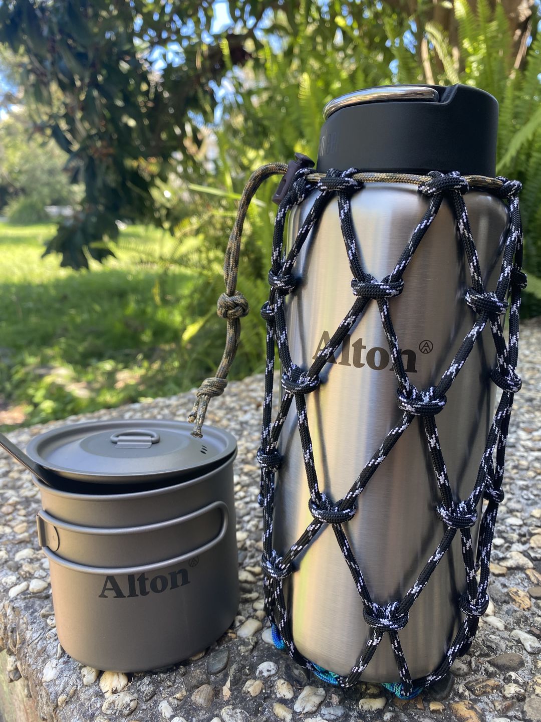 Customer photo review of Titanium Single-Wall Cup 600mL