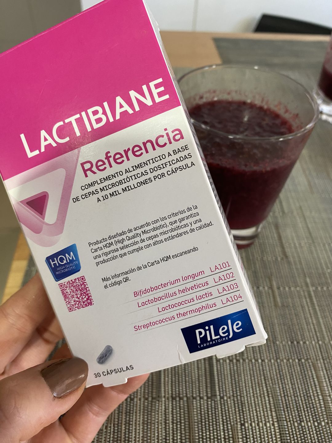 Customer photo review of Lactibiane Reference-30 cáps