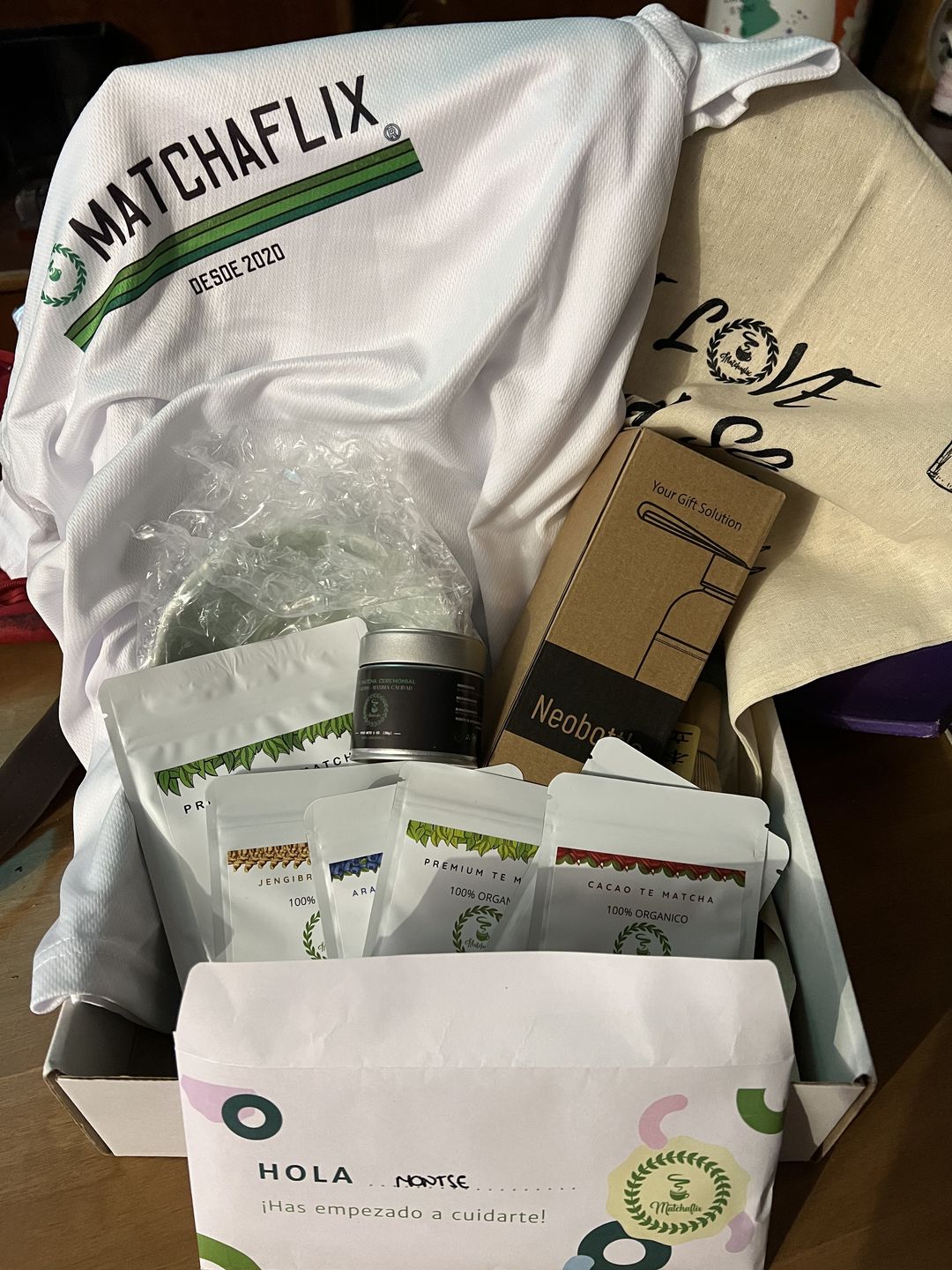 Customer photo review of Pack Edición Limitada Toda La Tienda