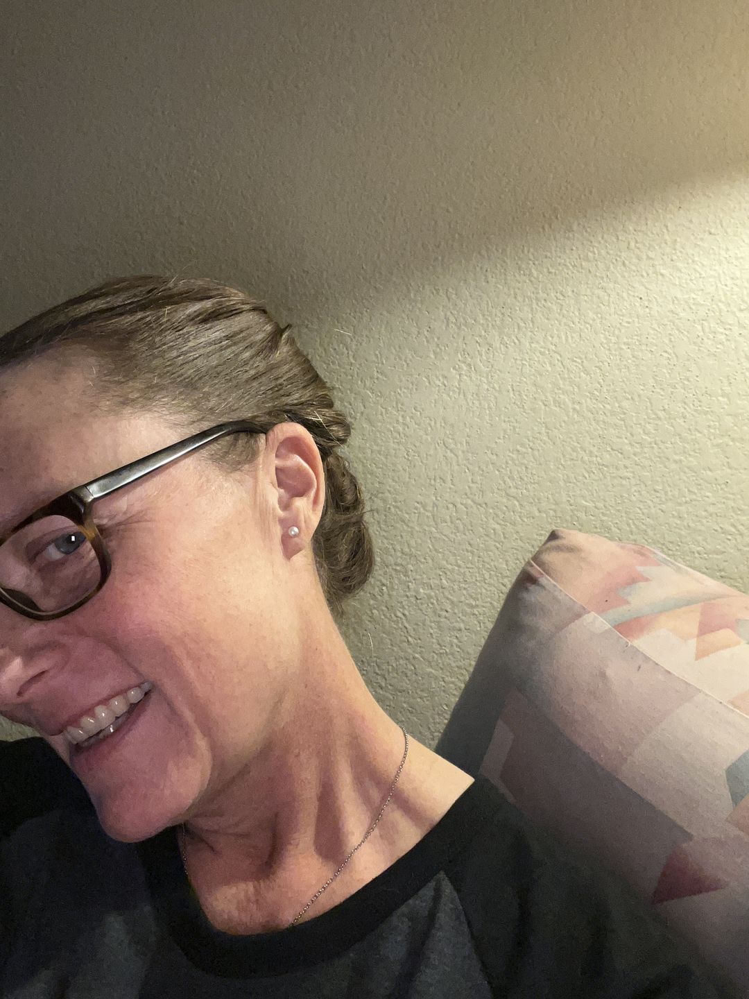 Customer photo review of Curling Headband Black