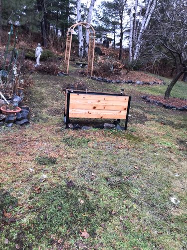 Customer photo review of 18" x 48" Raised Garden Bed