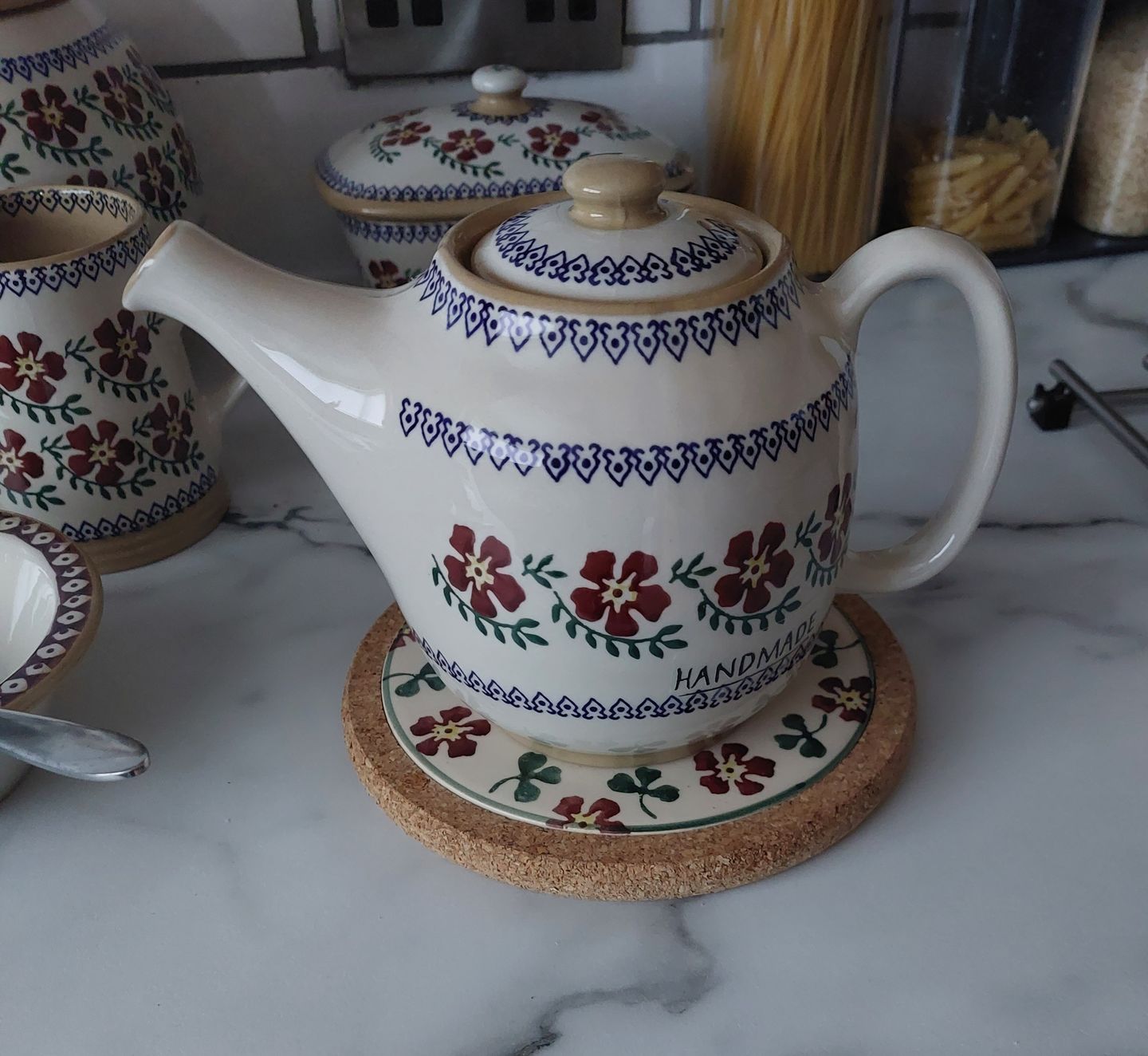 Customer photo review of Teapot Old Rose