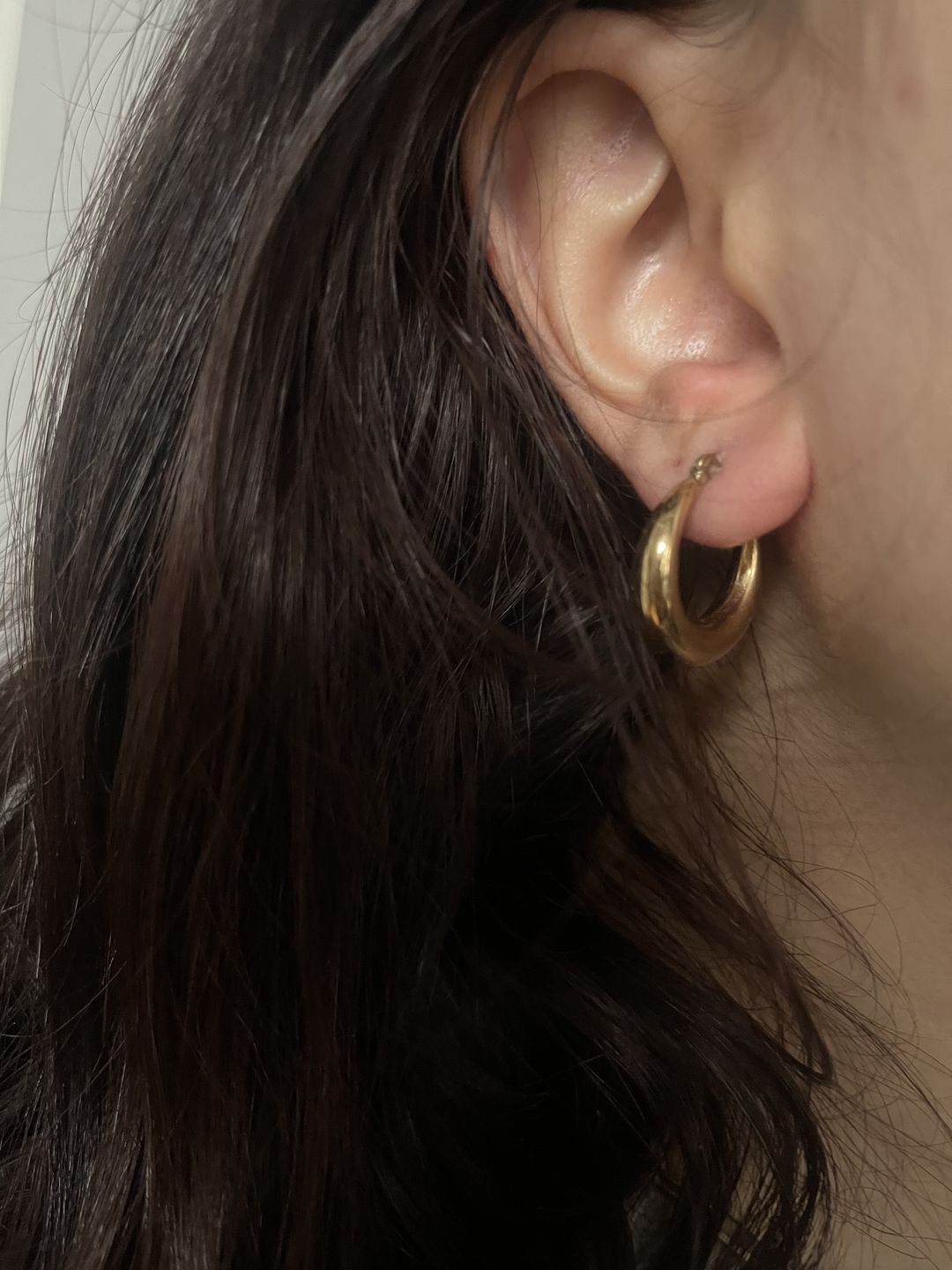 Customer photo review of Lucia Ohrringe | 18K vergoldet