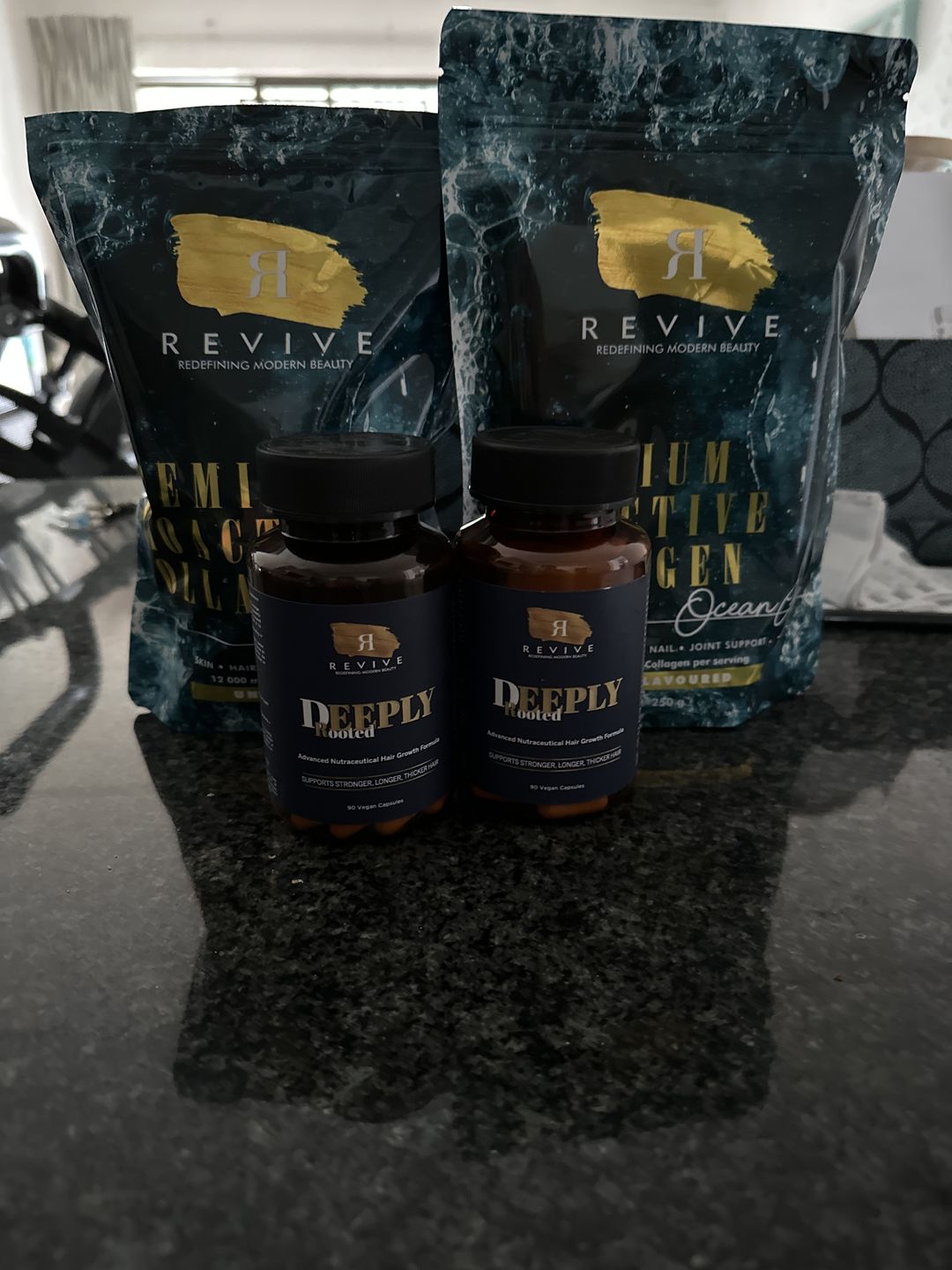 Customer photo review of OCEANGLO – NATURAL MARINE COLLAGEN (DUO PACK)