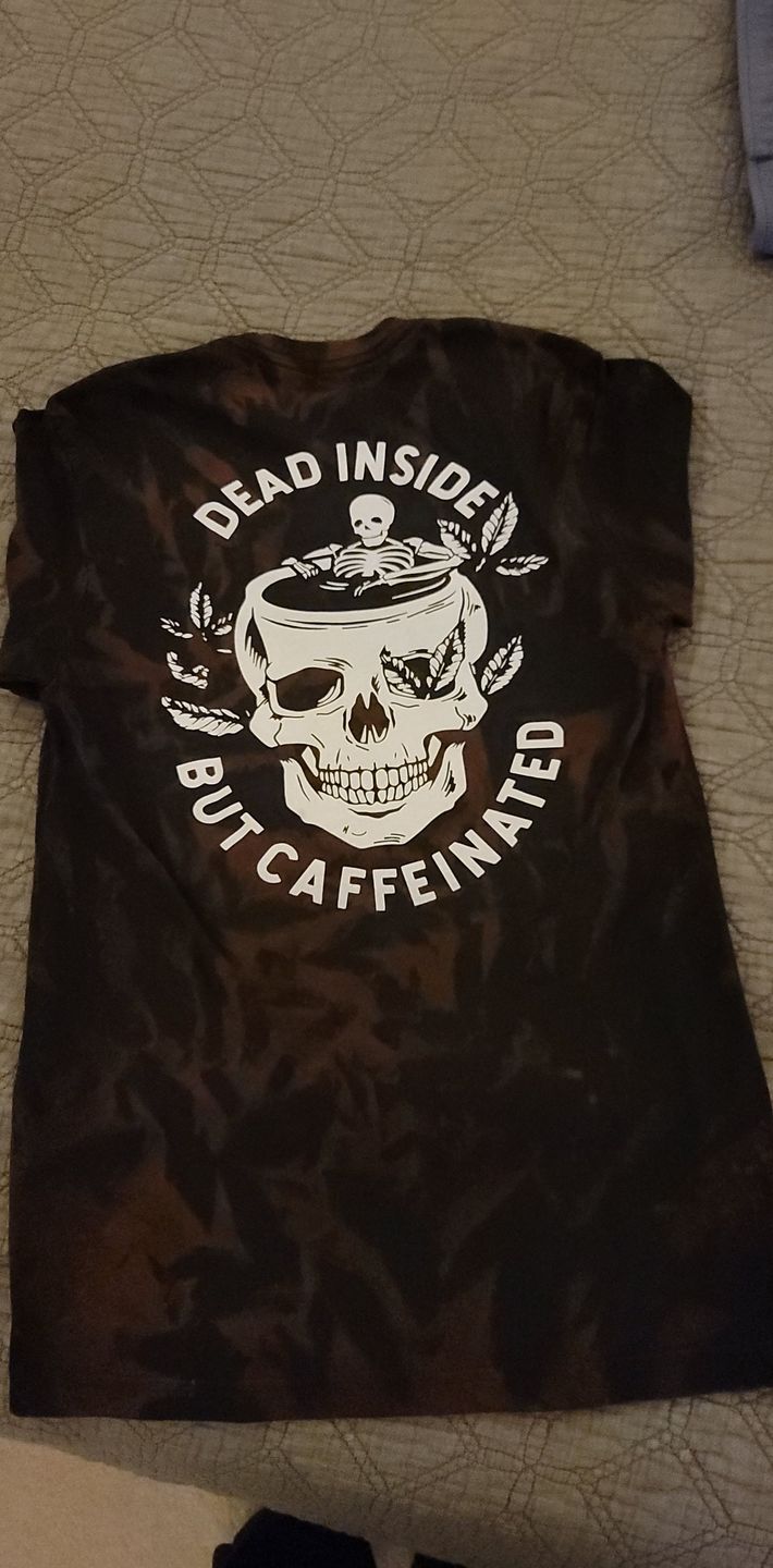 Customer photo review of Dead Inside Tee