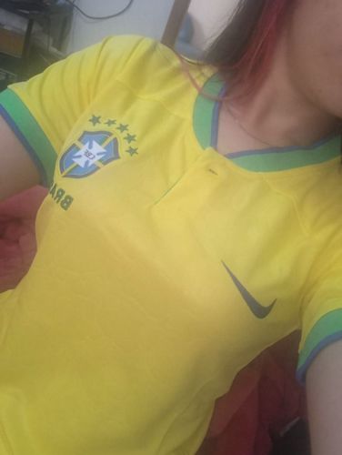 Customer photo review of Camisa Oficial Seleção Brasileira 2022