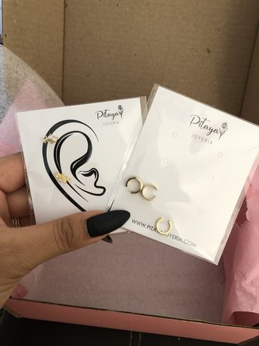 Customer photo review of Piercing de Cinco Puntas