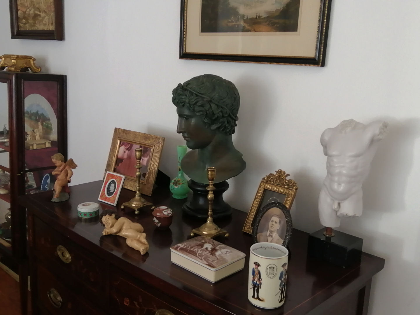Customer photo review of Perseo Torso Statua in marmo