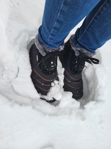 Customer photo review of Winter Pro 2.0 - wasserfeste Barfußschuhe