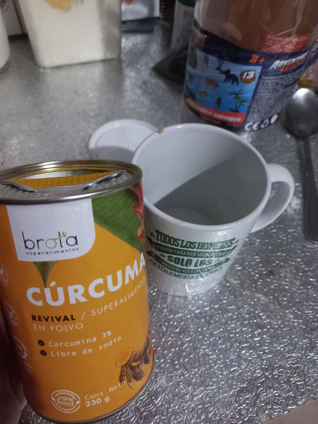 Customer photo review of Cúrcuma en polvo 230 g