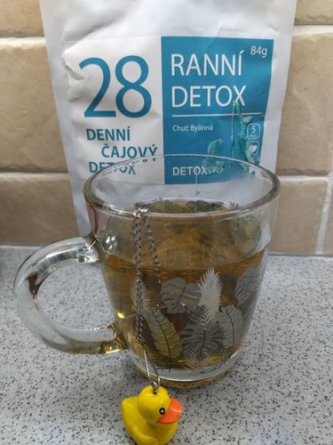 Customer photo review of Ranní Detoxikační čaj (28 denní)