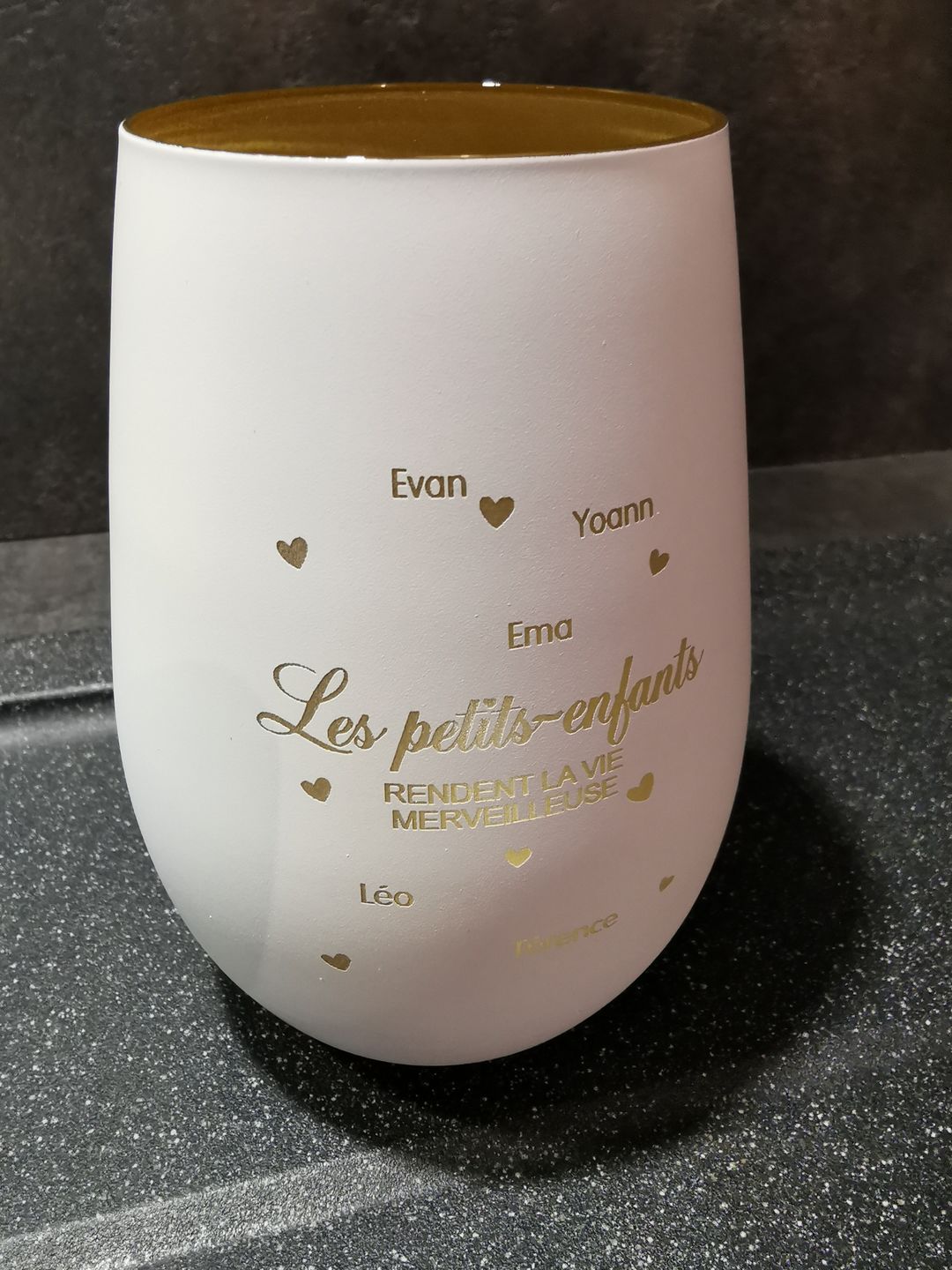 Customer photo review of Les petits-enfants - Grands-parents-Photophore