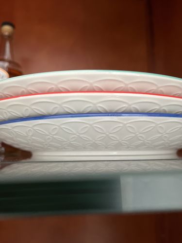 Customer photo review of Mosaian Salad Plates - Set of 6