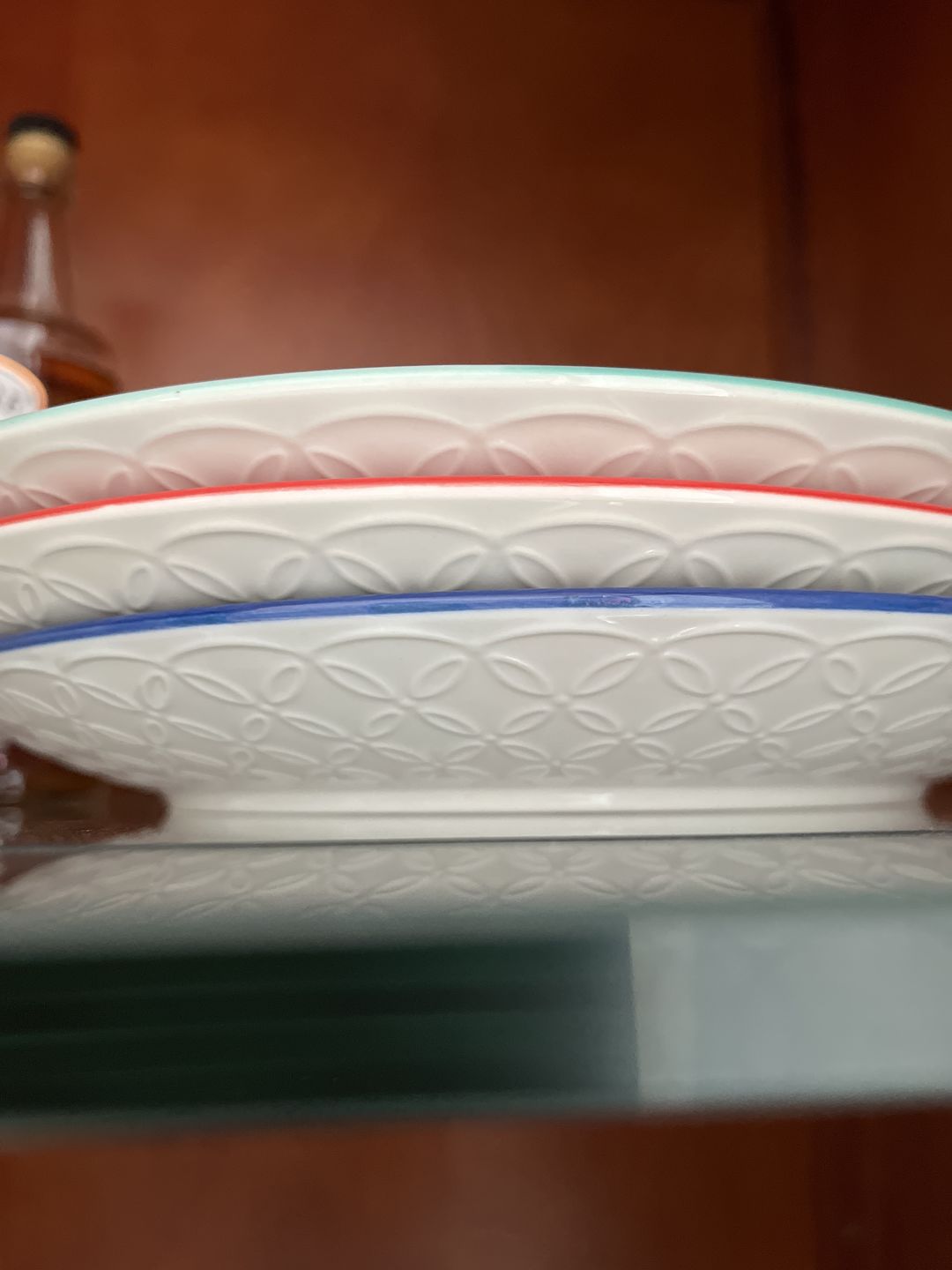 Customer photo review of Mosaian Salad Plates - Set of 6