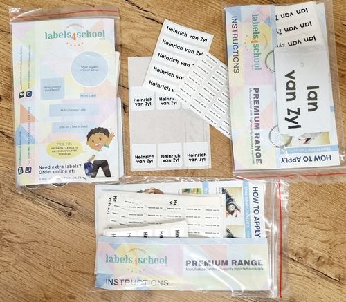 Customer photo review of Multi-purpose Labels