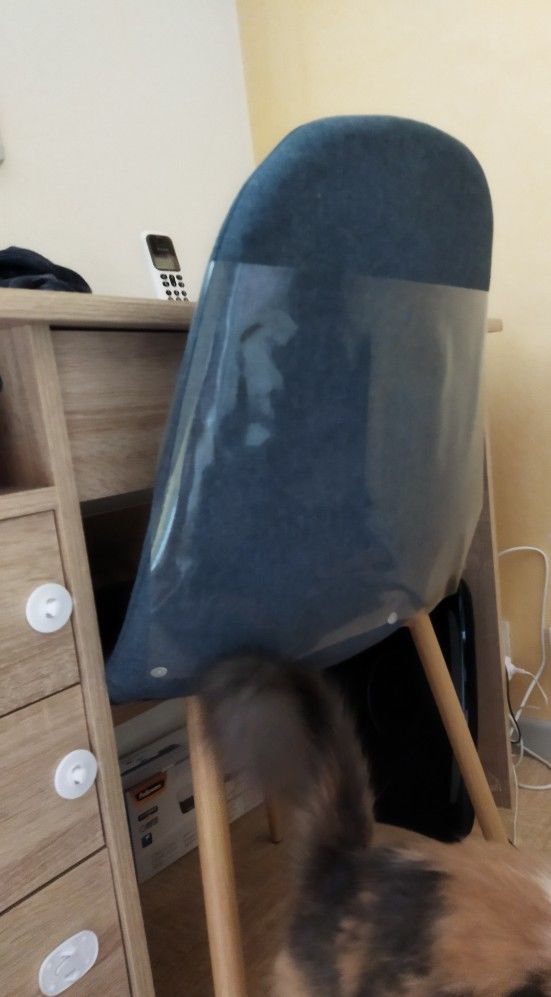 Customer photo review of Feline Furniture Guard
