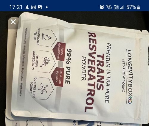 Customer photo review of Pure Trans Resveratrol Supplement Capsules