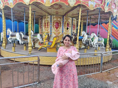 Customer photo review of Pink Bird Maxi