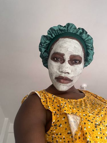 Customer photo review of Hot Sale - Poreless Deep Cleanse Green Tea Mask (Global Free shipping)