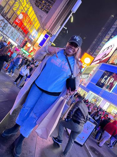 Customer photo review of Sis Is A Whole Vibe. I Am Sis - Sweatshirt