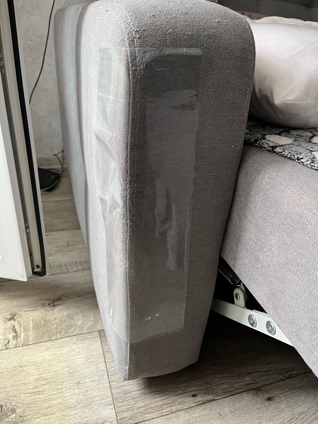 Customer photo review of Feline Furniture Guard