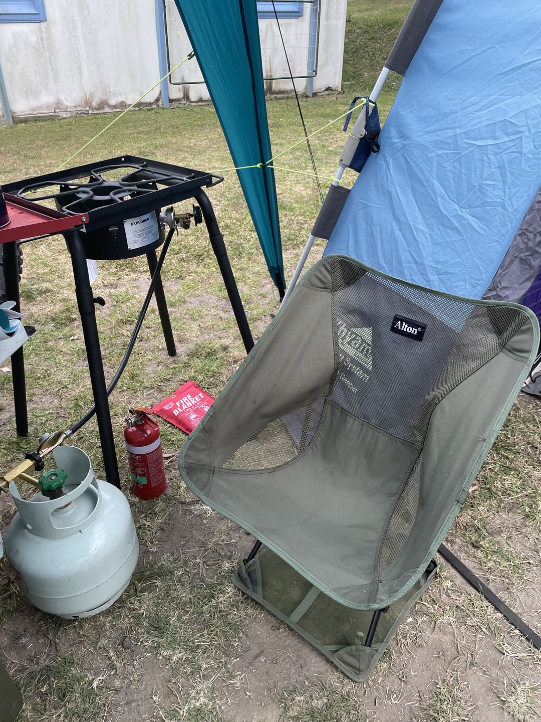 Customer photo review of Lightweight Camp Chair