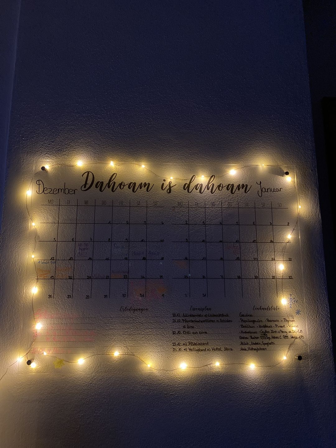 Customer photo review of 2 Monatskalender