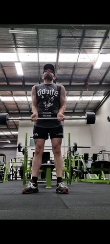Customer photo review of Wolves - Muscle Singlet - Acid Wash