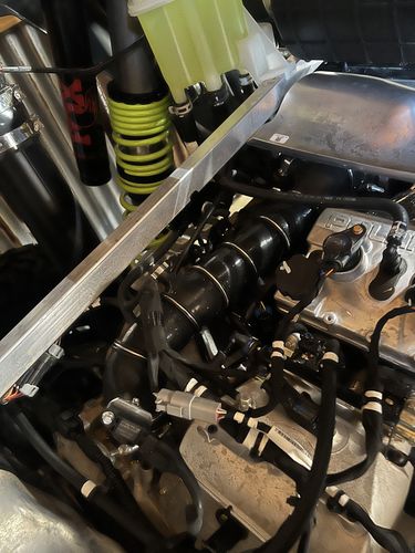 Customer photo review of RPM-SxS Wire Reinforced 5ply Silicone Charge Tube - Polaris RZR Turbo XP PRO XPT Turbo S & Turbo R