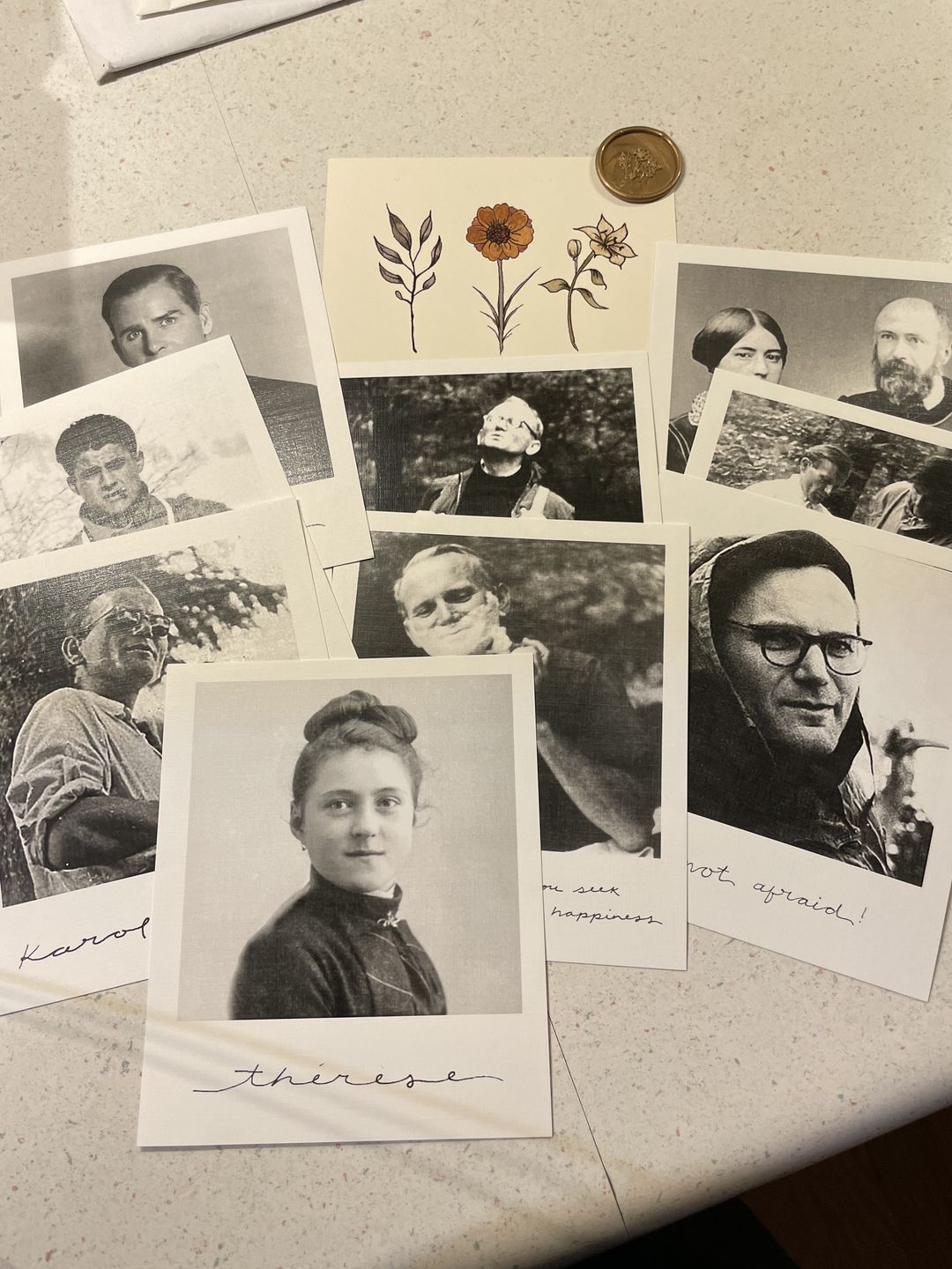 Customer photo review of Custom Polaroid Saint Pack